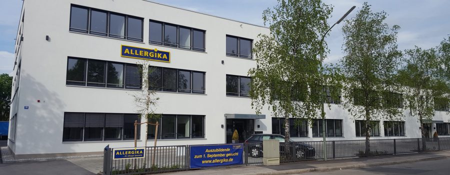 Das Firmengeb&auml;ude ALLERGIKA Pharma GmbH in Wolfratshausen